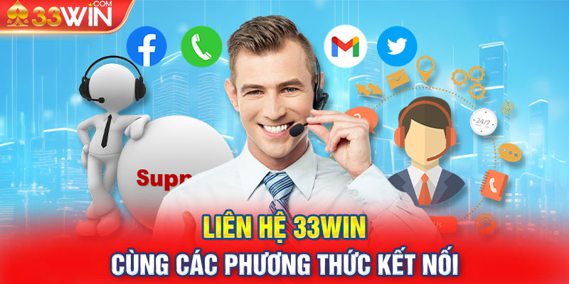 Liên hệ 33WIN cùng các phương thức kết nối